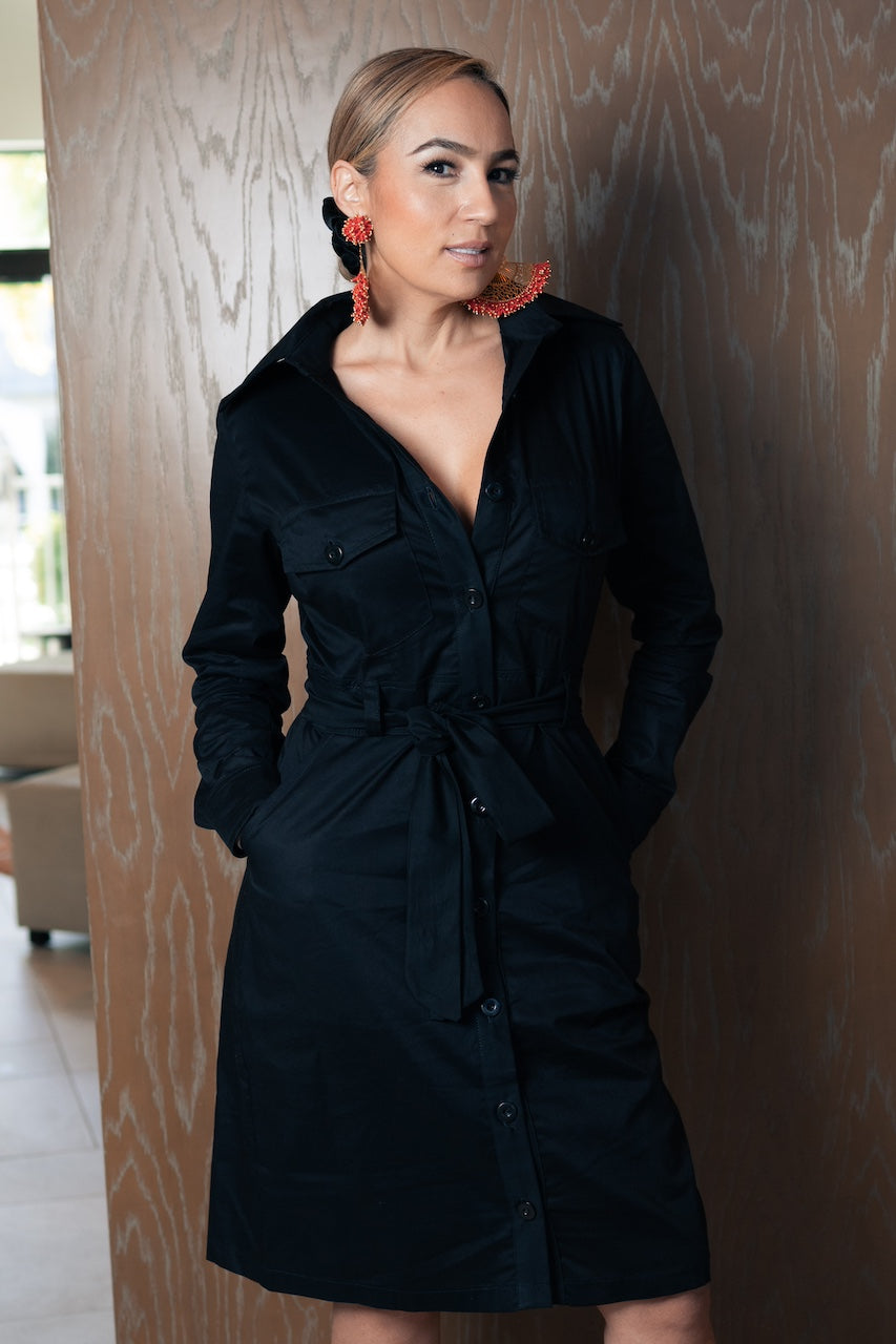Petra Black Dress