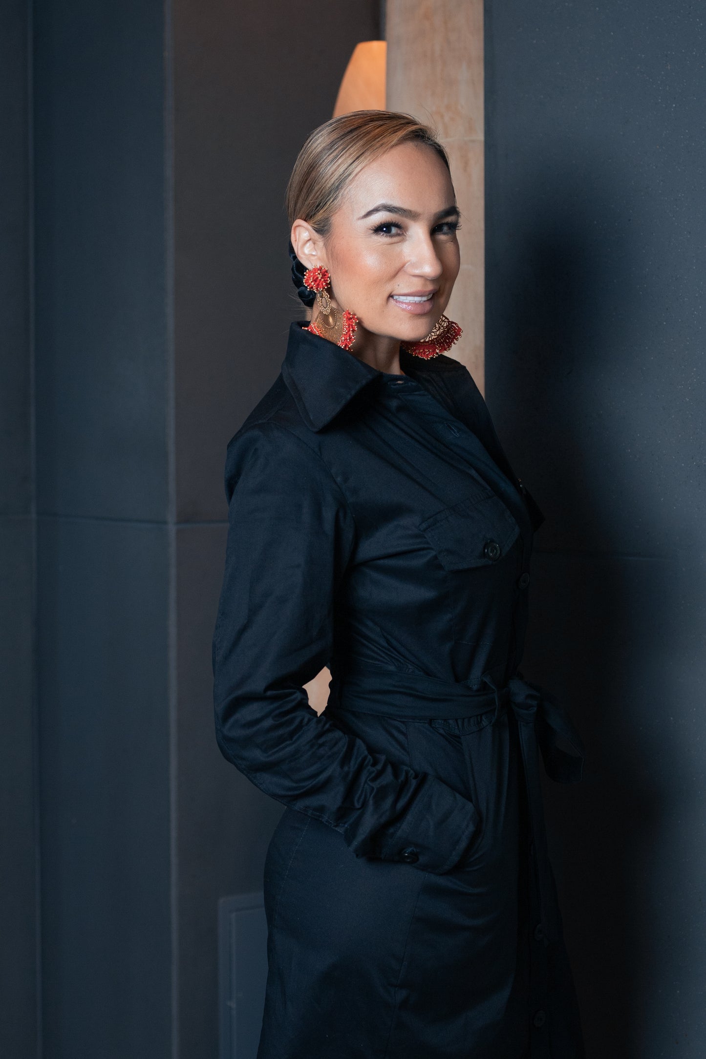 Petra Black Dress