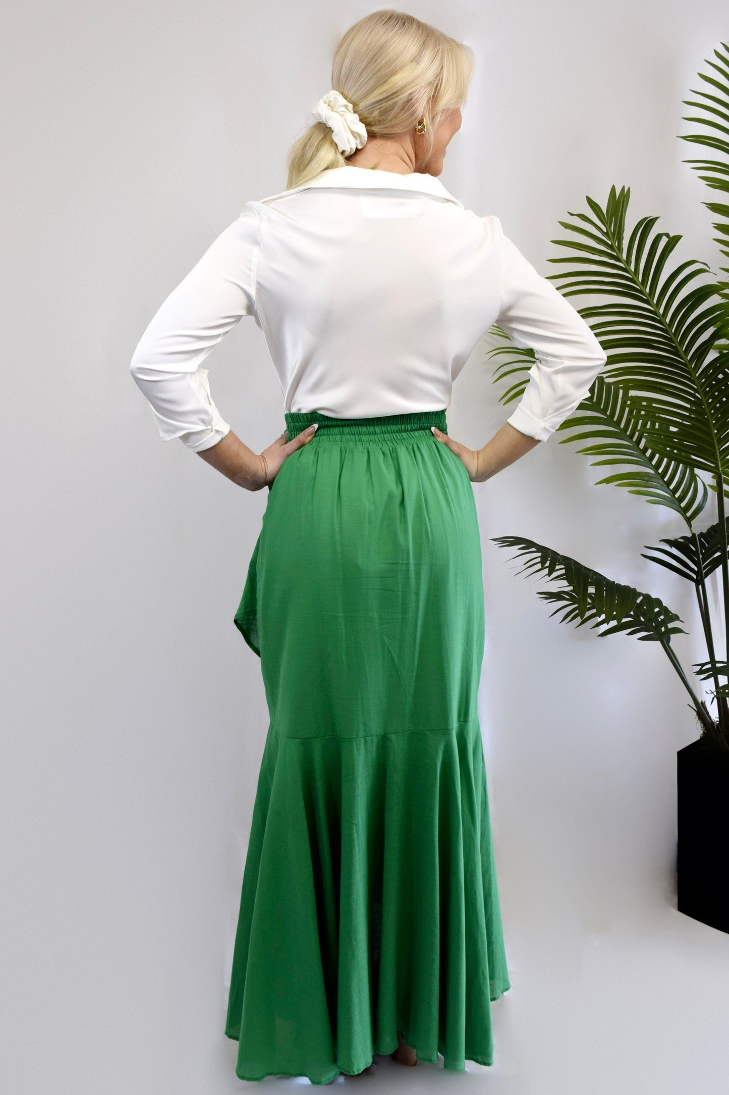 Angie Green Skirt